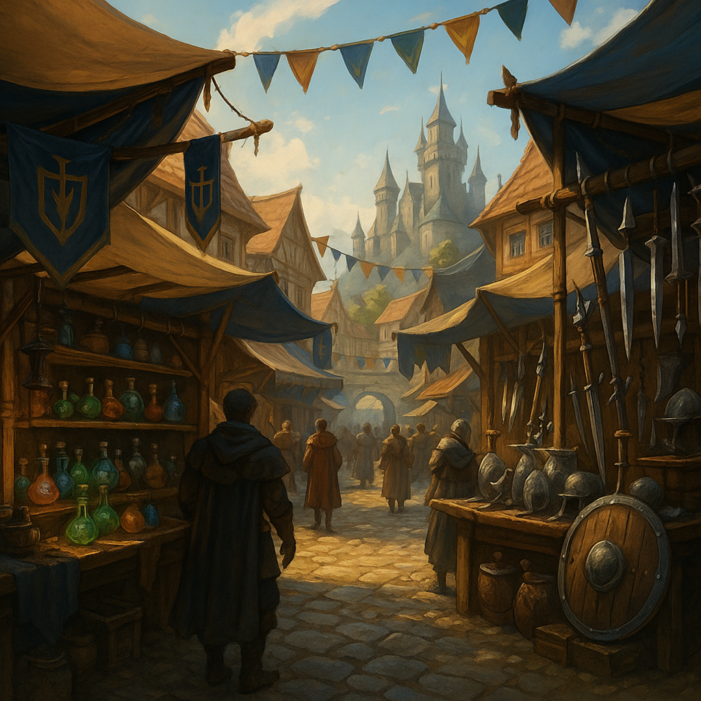City of Spires and Floating Islands